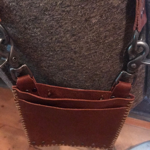 Purse leather brown new - Picture 4 of 6